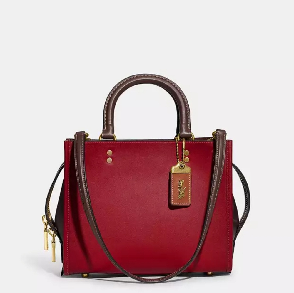 🎀Authentic Coach Rogue 25 In Colorblock✨️